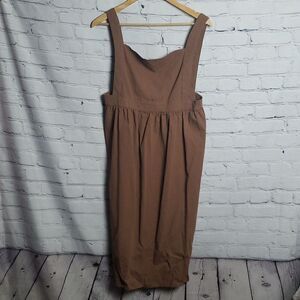 Jane Austin Period Brown Apron